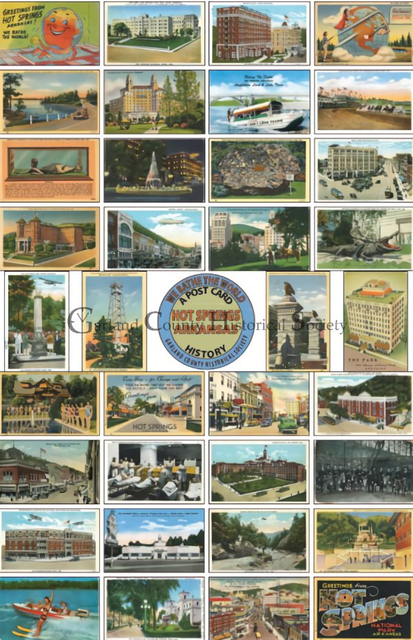 Hot Springs Postcard Poster